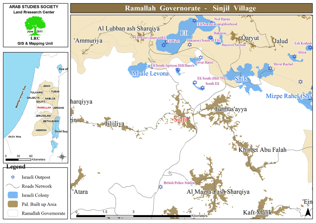 Excavation of vast areas of agricultural land and construction of residential units on it, as a precursor to expanding a colonial settlement | LRC