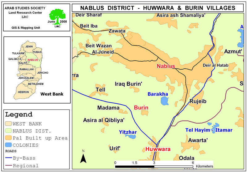 The Israeli occupation demolishes a metal room and an agricultural shed in the town of Hawara / Nablus Governorate | LRC