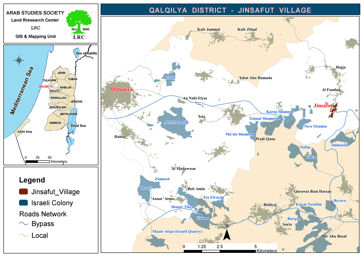 Occupation Continues to Bulldoze Land in "Jabal al-Dib" Area East of Jinsafut Village, Qalqilya Governorate | LRC